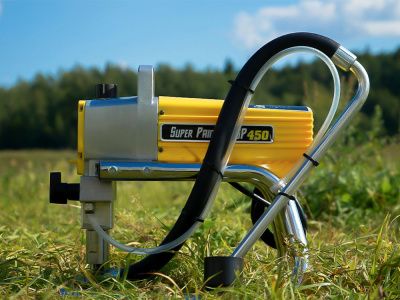 Окрасочный аппарат Dino-Power SP-450 вид модели окрасочный аппарат dino-power sp-450