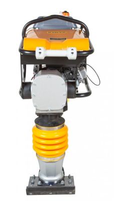 вид модели вибротрамбовка (вибронога) hamer trm80 с двигателем honda