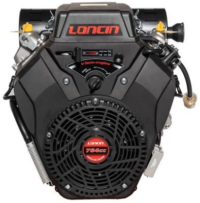 вид модели двигатель бензиновый loncin lc2v80fd/engine assy