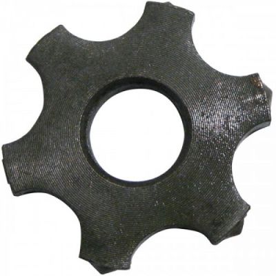 вид модели звездочка с карбидными вставками для фрезеровальных машин grost sm250