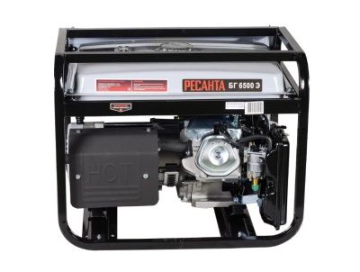 вид модели генератор бензиновый ресанта бг 6500 э