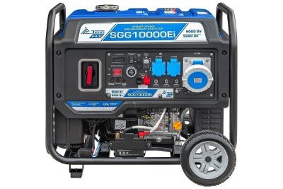 вид модели генератор бензиновый инверторный sgg 10000ei