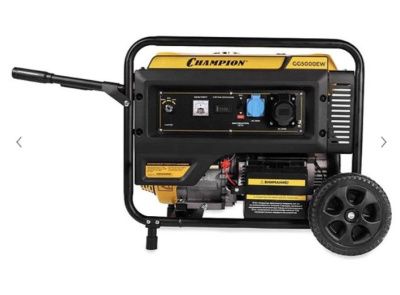 вид модели генератор бензиновый champion gg5000ew