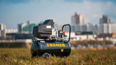 вид модели компрессор hamer air-2 (50l)