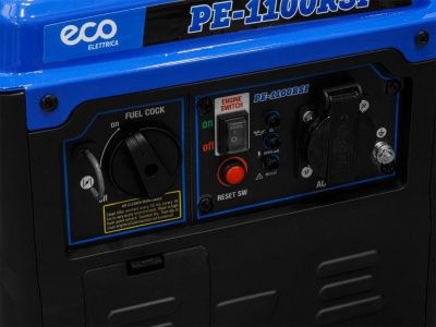 вид модели генератор бензиновый инверторный eco pe-1100rsi