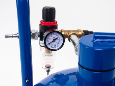 вид модели пескоструйный аппарат булат 30л синий